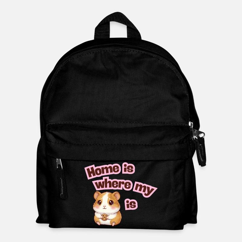 Home is where my Meerli is - Kids' Backpack - black