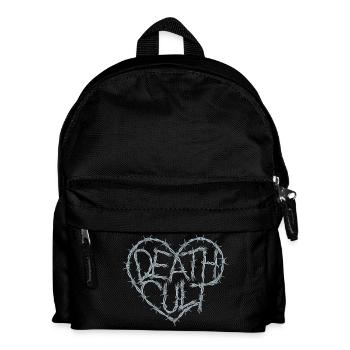  Death Cut Herz aus Stacheldraht Dark Gothic Liebe - Kinder Rucksack - Schwarz - Vorne