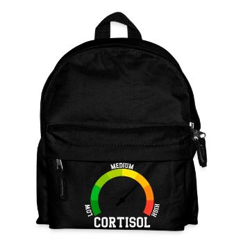 Low Cortisol Low Level Even - Kids' Backpack - black - Front