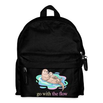 Go With the Flow Otter Duo - Kids' Backpack - black - Front