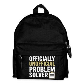 Secrétariat de l’école Bureau de l’administration de l’école Lustig - Sac à dos Enfant - noir - Devant