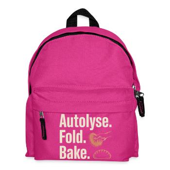 Art du pain autolyse plié - Sac à dos Enfant - fuchsia - Devant