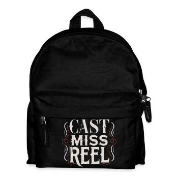 Cast Miss Reel - Kids' Backpack - black - Front