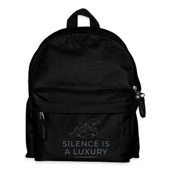 Tranquility is luxury - Kids' Backpack - black - Front