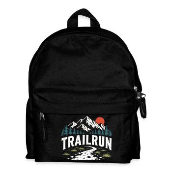 Trailrun - Kinder Rucksack - Schwarz - Vorne