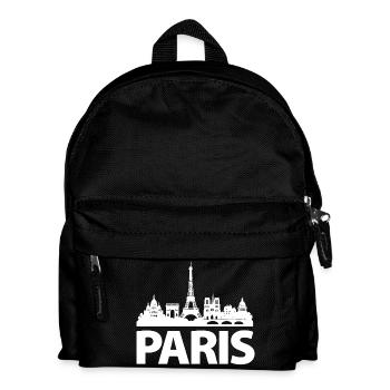PARIS Skyline white - Kids' Backpack - black - Front