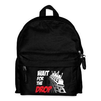 Wait For The Drop Roller Coaster - Sac à dos Enfant - noir - Devant