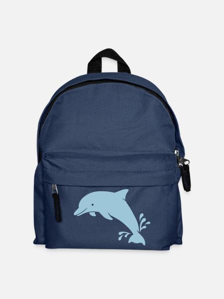 Delphin - Kinder Rucksack - Navy
