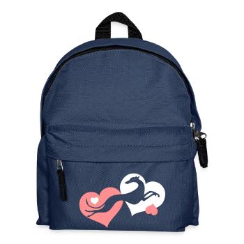 Lévrier Valentin - Sac à dos Enfant - bleu marine - Devant