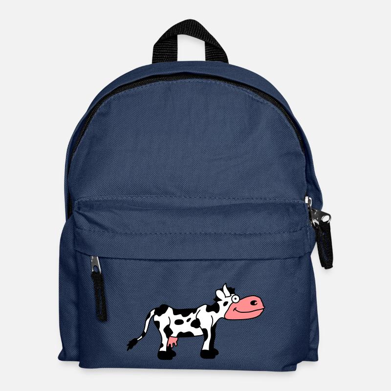 Cow Comic - Kinder Rucksack - Navy