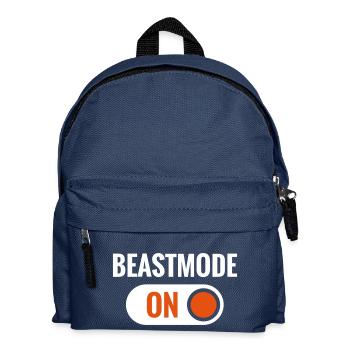 Beast Mode - Kinder Rucksack - Navy - Vorne