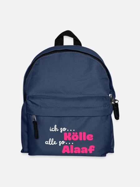Kölle Alaaf II - Kinder Rucksack - Navy