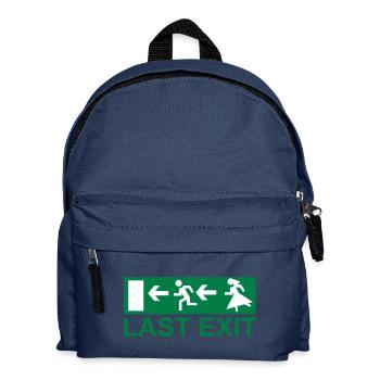 Enterrement de vie de garcon - Sac à dos Enfant - bleu marine - Devant