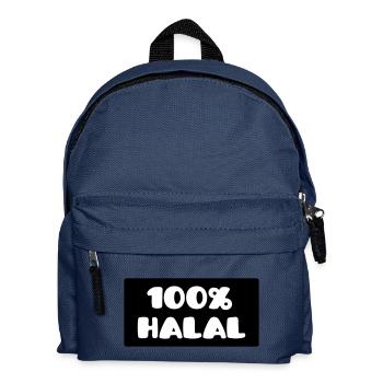 100% Halal (V) - Sac à dos Enfant - bleu marine - Devant