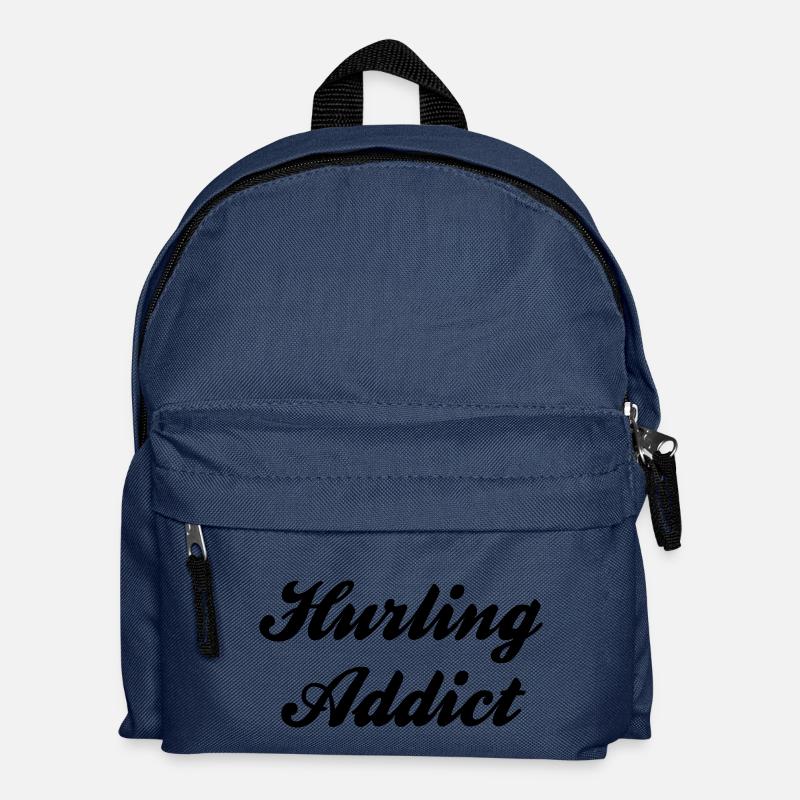 hurling addict - Kinder Rucksack - Navy