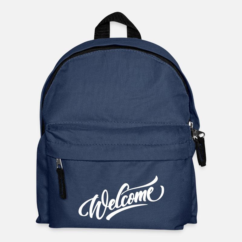 welcome - Kinder Rucksack - Navy