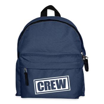 crew - Kinder Rucksack - Navy - Vorne