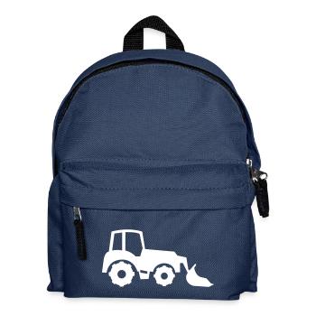 excavatrice - Sac à dos Enfant - bleu marine - Devant