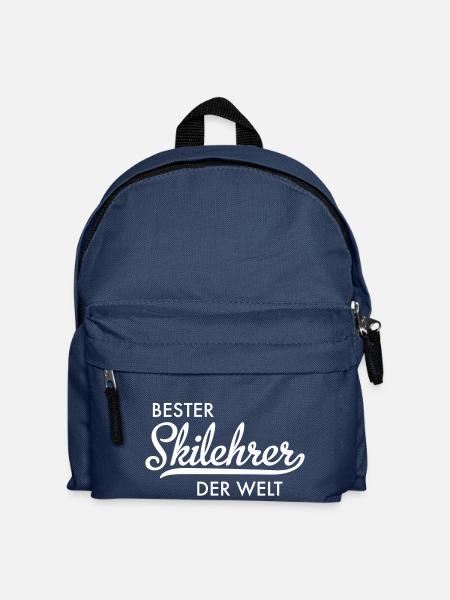 Skilehrer - Kinder Rucksack - Navy