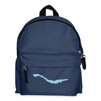 swim fins finswimming flossenschwimme - Kids' Backpack - navy - Front