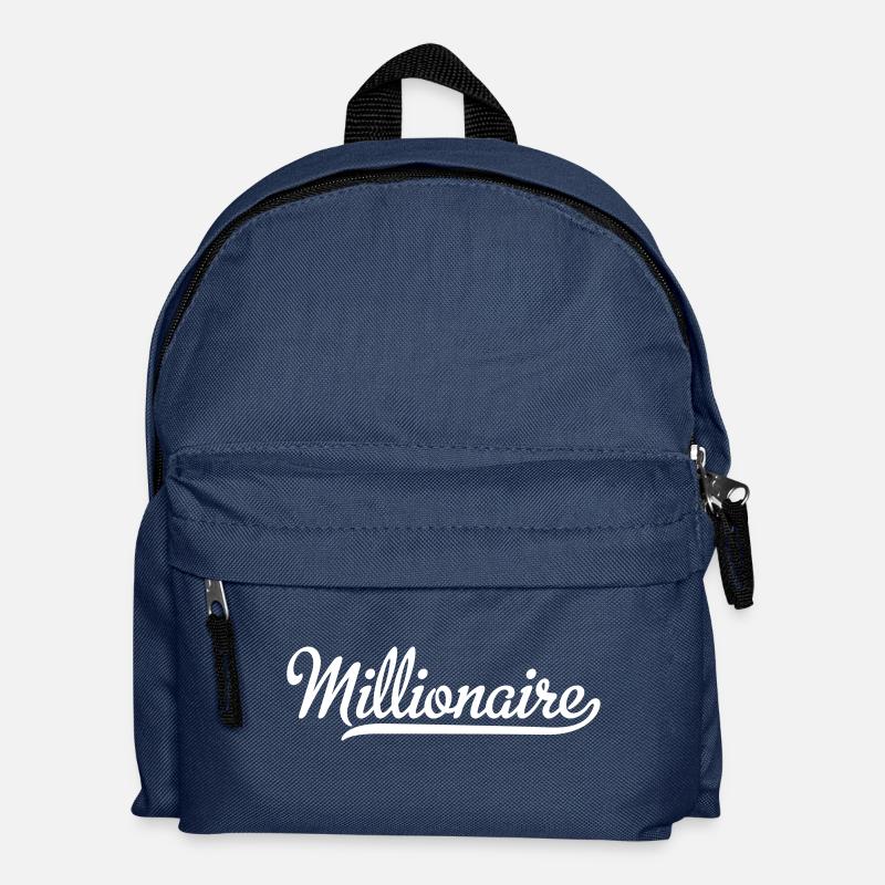 Millionär - Kinder Rucksack - Navy