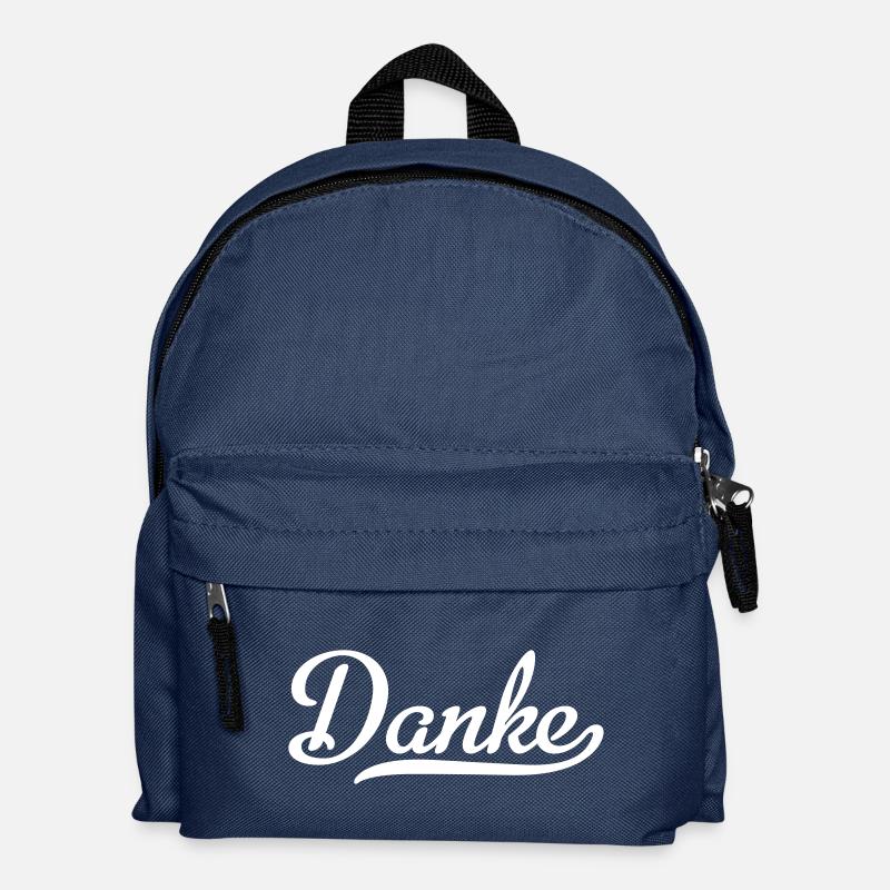 Danke - Kinder Rucksack - Navy