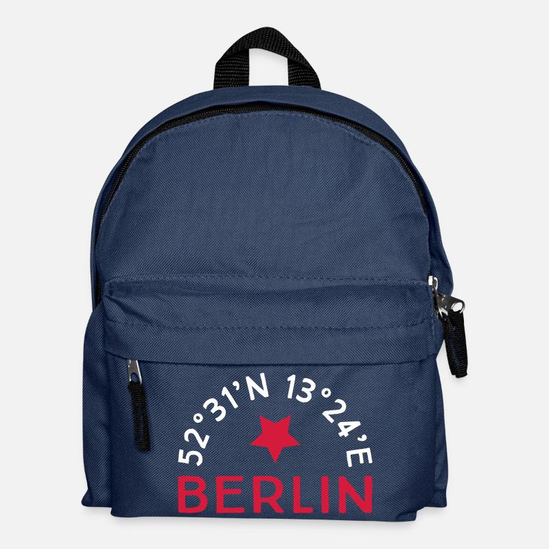 Berlin - Kinder Rucksack - Navy