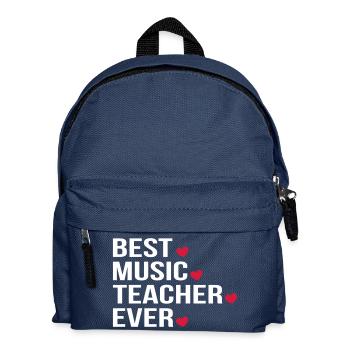 Le meilleur professeur de musique jamais - Sac à dos Enfant - bleu marine - Devant