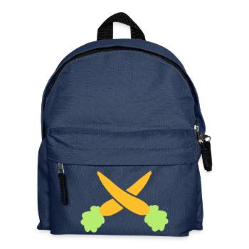 carrots - Kids' Backpack - navy - Front