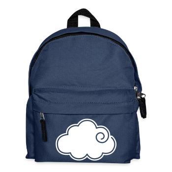 Wolke - Kinder Rucksack - Navy - Vorne