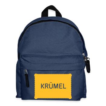 Kekskrümel - Kinder Rucksack - Navy - Vorne