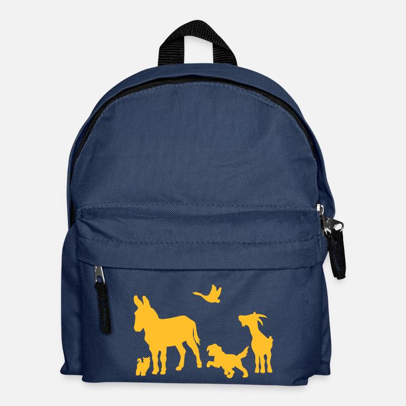 Logo - Tiere im Einklang - Kinder Rucksack - Navy