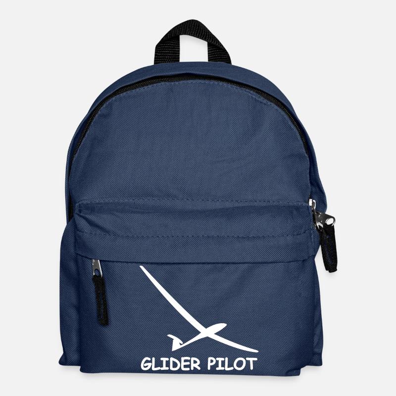 glider pilot - Kids' Backpack - navy
