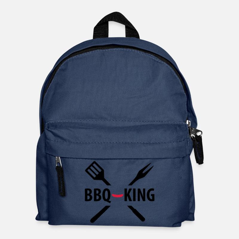 bbq king - Kids' Backpack - navy