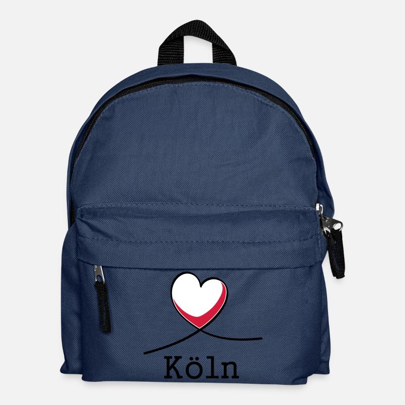 I Love Cologne! - Kids' Backpack - navy