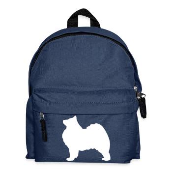 Samoyed - Kids' Backpack - navy - Front