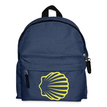 Pétoncle VII Jaune - Sac à dos Enfant - bleu marine - Devant