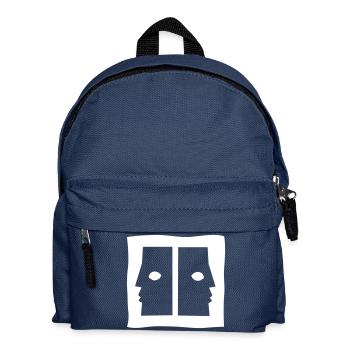 Zwillinge / Sternzeichen / Zodiac / Horoskop - Kinder Rucksack - Navy - Vorne
