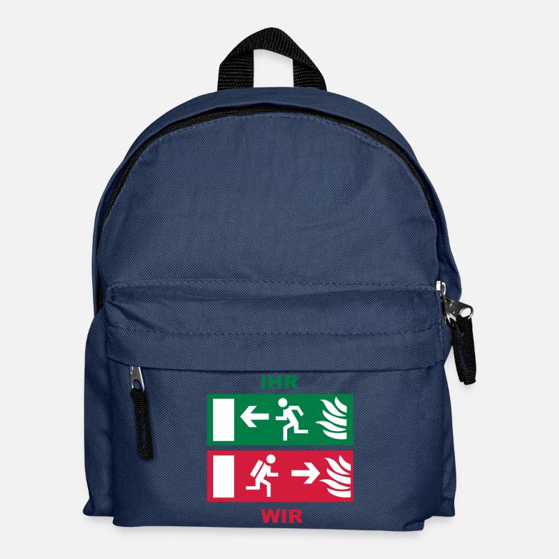 Feuerwehr - Kinder Rucksack - Navy