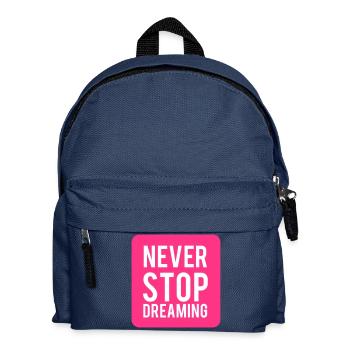 Rêveur. Traumfänger. Citations Geschenk - Sac à dos Enfant - bleu marine - Devant