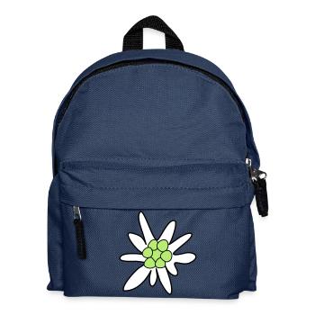 Edelweiss, ghosteweed - Kids' Backpack - navy - Front