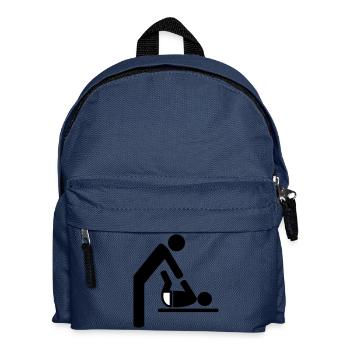 baby - Kinder Rucksack - Navy - Vorne