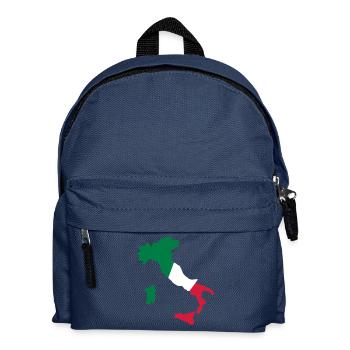 Italien - Kinder Rucksack - Navy - Vorne