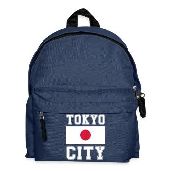 Tokyo City, Japan - Kids' Backpack - navy - Front