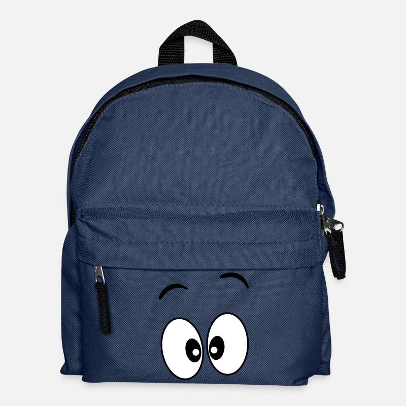 Yeux _ Idée cadeau - Sac à dos Enfant - bleu marine
