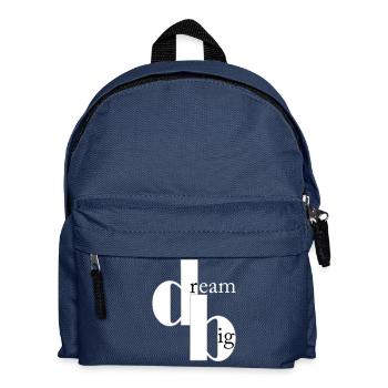 dream big - Kinder Rucksack - Navy - Vorne