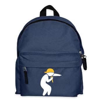 Hiphop Rapper - Kids' Backpack - navy - Front