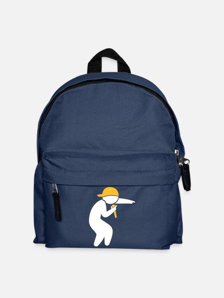 Hiphop Rapper - Kinder Rucksack - Navy