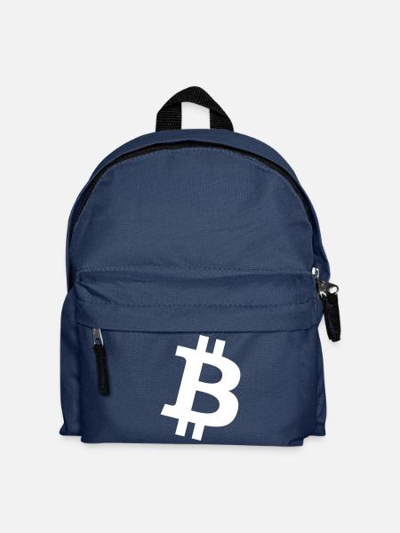 Bitcoin Cappy - Kinder Rucksack - Navy
