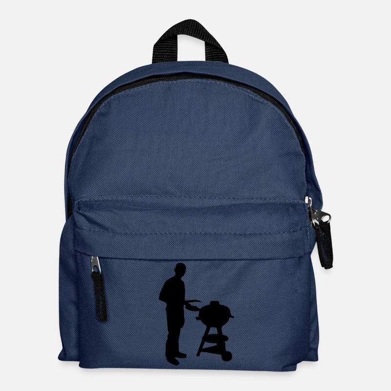 barbeque - Kids' Backpack - navy